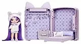 Na! Na! Na! Surprise 3-in-1 Zaino Camera da Letto con Bambola alla Moda - MAYA WHISKERFULL - Include zainetto color lavanda con orecchie di gatto, armadio con cuscini e coperta - Età: 5+ anni