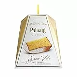PALUANI Pandoro GranVelo, il più soffice tra i dolci natalizi, ricetta originale della tradizione, lievitazione lenta, ingredienti selezionati, uova fresche, prima qualità, pandoro natale 1000 g