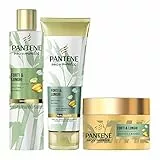 Pantene Pro-V Miracles Donna, Forti & Lunghi, Set Per Capelli: 1X Shampoo Anticaduta 225ml, 1x Balsamo 200ml, 1X Maschera 160ml, con Biotina e Bambù