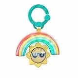 Bright Starts, Giocattolo Sonaglio Musicale e Luminoso Sun Shaker, Agganciabile a Passeggini e Sdraiette, a Partire da 3 Mesi