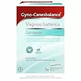 Gyno-Canesbalance Contro La Vaginosi Batterica, 7 Flaconcini Applicatori Igienici Monouso 5 Milliliter