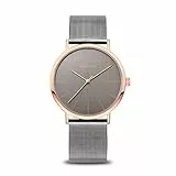 BERING Donna Analogico Quarzo Classic Orologio con Cinturino in Acciaio inossidabile Cinturino e Vetro zaffiro 13436-369