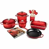 Le Creuset Set di pentole da 16 pezzi (ciliegia)