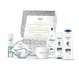 Dove Confezione Regalo Bellezza Corpo E Capelli: 1 Shampoo 225ml, 1 Balsamo 180ml, 1 Bagnodoccia 250ml, 1 Deodorante Advanced Control 100ml, 1 Crema Corpo 300ml, 1 Maschera Viso Idratante 27ml