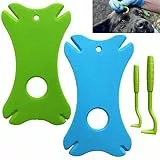 Carte di Rimozione Zecche,Pinzetta Zecche Cani Pinza,Biglietto per Zecche,Strumento Rimuovere Zecche,Carte di Zecche,Rimuovi Zecche Cane,Cartoncini Zecche con Lente d'Ingrandimento,Tick Remover Card
