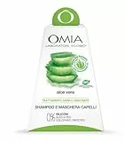 OMIA LABORATOIRES Aloe Vera del Salento, Cofanetto Regalo Campana, Fisio Shampoo e Maschera Capelli, Set Capelli Donna, Cura dei Capelli, Kit Shampoo 250 ml e Maschera 250 ml, Confezione da 2 pezzi