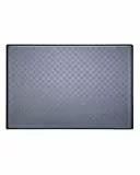 PETTOM Tappetino Sottociotola in Silicone per Cani Gatti, 60x40cm Tappetini Antiscivolo per Ciotola di Cibo per Animali Domestici Cane, Impermeabile Bordo Rialzat per Ciotole Proteggere Il Pavimento