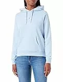 Tommy Jeans Tjw Reg Serif Linear Felpa con Cappuccio Felpe, Chambray Blue, M Donna