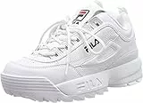 FILA DISRUPTOR wmn, Sneaker Donna, Bianco, 39 EU