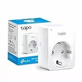 TP-Link Tapo P110 Presa Intelligente con Monitoraggio Energia, Smart Plug Compatibile con Alexa e Google Home, Monitora il Consumo di Energia, Controllo Remoto Tramite APP Tapo, 16A, 3680W