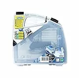 Rapid ALU840 Cucitrice Manuale per Graffette n. 140 e Chiodini n. 8 con Caricatore doppio, Regolatore di Forza a 2 fasi e Impugnatura Ergonomica, in valigetta, con Graffette e Chiodini (22876002)