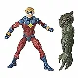 Hasbro Marvel Legends Series- Mar-Vell Marvel Other Figurina d'Azione, Multicolore, 15 cm, E9183