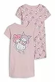 C&A Ragazze Camicia da Notte Confezione da 2|Confezione Multipla Hello Kitty Rosa 98