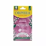 Orphea Salvalana, Sacchetti per Cassetti e Armadi al Profumo Naturale di Patchouli della Malesia, Confezione da 3 pezzi