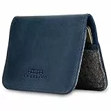 Otto Angelino Otto262, Accessorio Da Viaggio Portafoglio Bi Fold Donna, Blu (Blue), Taglia Unica