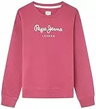 Pepe Jeans Winter Rose, Sweatshirt Bambine e ragazze, Rosso (Crushed Berry),14 anni