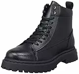 Tommy Hilfiger Tjm Warm Fodera Stivali, Mid Uomo, Nero, 41 EU