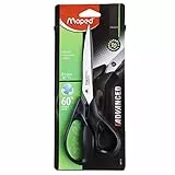 Maped Forbici Advanced Green 21 Cm Asimmetriche