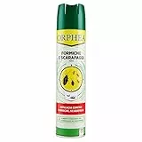 Orphea Spray, Elimina Formiche, Scarafaggi, Insetti Striscianti, Pulci E Cimici, Multicolore, 400 Ml