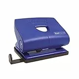 Rapesco PF8700L1 Perforatrice a 2 Fori 820-P, Fora fino a 22 Fogli, Blu