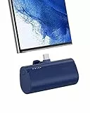 VEGER Power Bank USB C 5000mAh, PD 20W Mini Caricabatterie Portatile, Caricatore Portatile piccolo compatibile con Samsung/Huawei/Xiaomi/OPPO/Qculus Quest/Giochi Switch, Telefoni Android, ecc (Blu)