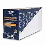 FRAU Senior, Multivitaminico Donna E Uomo 45+, Integratore Articolazioni E Integratore Stanchezza, 30 Compresse, Senza Glutine, color Bianco - Confezione da 9