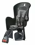 Polisport BILBY Maxi FF, Seggiolini per Bambini per Bicicletta Unisex-Adult, Nero/Grigio Scuro, S