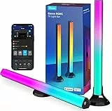Govee Smart LED Light Bars, Luce LED di 38CM con Doppia Perla di Luce, Barra LED con Modi Diversi di Posizionamento per TV da 45-70 Pollici, Funziona con Alexa e Google Assistant, Colore Nero