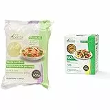 Zenpasta Shirataki Essiccati Formato Spaghetti, 250g & Penne Rigate con Farina di Konjac, 260g