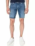 Tommy Hilfiger Pantaloncini in Jeans Uomo Brooklyn Short Elasticizzati, Blu (Boston Indigo), 29W