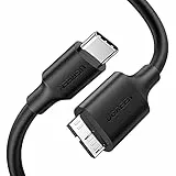 UGREEN Cavo USB Type-C a Micro USB 3.0 5Gbps, Cavo Hard Disk Superspeed per Disco Rigido Esterno di Toshiba, WD, Seagate, Hitachi, S5, Note 3 ecc 1M