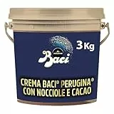 BACI PERUGINA PROFESSIONALE Crema Spalmabile con Granella di Nocciole, Secchiello 3 kg