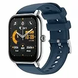 LLKBOHA Smart Watch 1.85 Touch Screen Calling Smartwatch Health Monitoring Sports Watch Fashion Mens And Womens Watch Compatible With Android iPhone iOS