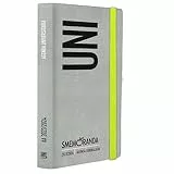 Smemoranda Uni - Agenda Giornaliera Univesitaria 2023-2024, 13 Mesi, Settembre 23 - Settembre 24, Copertina Flessibile in tela e Chiusura Elastica, Dimensioni 12,5 x 18,5 cm, Colore Grigio
