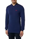 Levi's Long-Sleeve Slim Housemark Polo LS, Naval Academy, XL Uomini