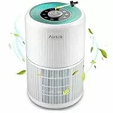 AIRTOK Purificatore Aria, con Funzione Aromaterapia H13 Filtro HEPA Elimina il 99,97% dell'Odore di Polline di Polvere, Purificatore d'Aria per Allergie e Asma, 3 Velocità|Casa, Ufficio| AP0601