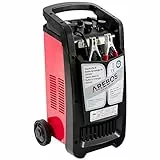 Arebos Avviatore e caricabatterie per auto con capacità fino | a 800 Ah con funzione booster per auto | a 12V e camion a 24V