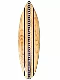 Seestern Sportswear FBA_1654 - Tavola da surf, in legno, lunghezza 50 cm, motivo: aerografo, surf, surf, surf
