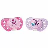 Chicco Succhietto Physio Air Bimba in Caucciù, 6-12 Mesi, 2 Pezzi, Colori Assortiti, 806.4 cubic_centimeters, 56 grams, 2 unità, 1