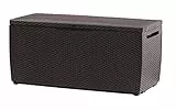 Keter Baule da Esterno Capri, Marrone, capacità 305L, 123x54x75H cm