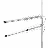 Nedis - Antenna - 5G / 4G / 3G - All'aperto - 698-3800 MHz - Guadagno: 15 dB - Cavo SMA - Collegamento Semplice - Amplificatore Antenna TV - Antenna TV Esterno - 0.30 m - Argento