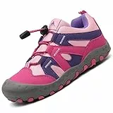 Mishansha Scarpe Casual da Bambina Confortevole Strada Sneakers Traspirante Low-Top Calzature Antiscivolo Scarpe da Jogging Casual per Bambini Leggero, Sport Rosso 30