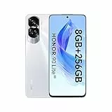 HONOR 90 Lite Smartphone 5G, 8GB RAM e 256GB, Display FullView da 6,7 pollici a 90Hz, Fotocamera Tripla da 100MP con Batteria 4500mAh, Dual SIM, Android 13, Silver