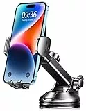 CIRYCASE Porta Cellulare Auto, [Aspirazione Ultra Potente & Universale] Supporto Telefono Auto, Flessibile Porta Telefono Auto con Una Sola Mano per Cruscotto e Parabrezza, Adatto a Telefoni da 4-7'