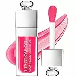 AOOWU Olio Labbra, Gloss Labbra Olio Labbra Idratante a Lunga Durata, Trasparente Lip Oil Lucidalabbra Rimpolpante Formula Non Appiccicosa, Idratante Lucidalabbra per Labbra e Labbra Secche(B#015)