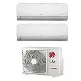 Climatizzatore Condizionatore Inverter Dual Split New LG Libero Serie EP 9000+9000 Btu 9+9 MU2M15 UL4 Classe A++ 2017