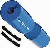 RPM Power Barbell Pad - Imbottitura per Bilanciere, Sollevamento Pesi, Squat, Hip Thrust e Affondi, Protezione Imbottita in Schiuma, Blu