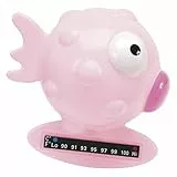 Chicco Termometro da Bagno Pesce Palla, Rosa, 2815.2 cubic_centimeters, 1 unità, 1