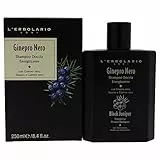 L'Erbolario, Doccia Shampoo Energizzante Ginepro Nero, Detergente per Corpo e Capelli, 250 ml
