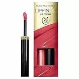 Max Factor, Lucidalabbra 2 in 1 Lipfinity, 26 So Delightful, 2,3 ml/1,9 ml